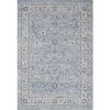 Troy Blue 7 ft. 9 in. x 10 ft. 2 in. Oriental Polypropylene Area Rug by Abani