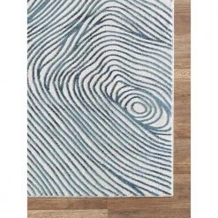 Vista Blue 7.9 ft. x 10.2 ft. Abstract Polyester Area Rug by Abani -Abani Sales blue abani area rugs vst190a 8 40 1000