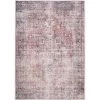 Paloma Brick 2 ft. x 10 ft. Distressed Polyester Area Rug by Abani