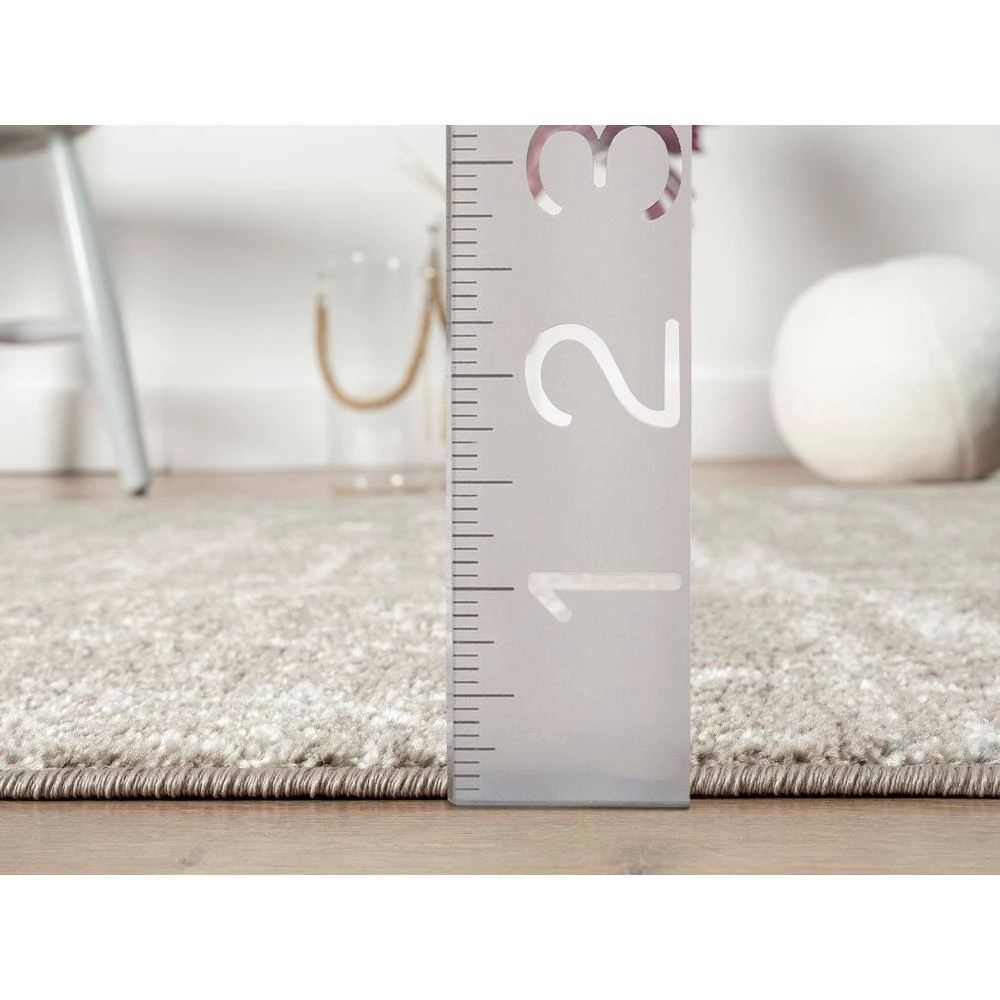 Casa Brown 6 ft. x 9 ft. Abstract Polypropylene Area Rug by Abani 8 Casa Brown 6 ft. x 9 ft. Abstract Polypropylene Area Rug by Abani - Image 6