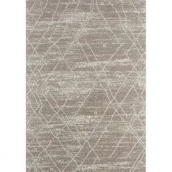 Casa Brown 6 ft. x 9 ft. Abstract Polypropylene Area Rug by Abani