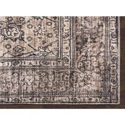 Paloma Brown 5 ft. 3 ft. x 7 ft. 6 in. Oriental Polyester Area Rug by Abani 12 Paloma Brown 5 ft. 3 ft. x 7 ft. 6 in. Oriental Polyester Area Rug by Abani -Abani Sales brown abani area rugs pal150a 5 40 1000