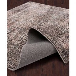 Paloma Brown 5 ft. 3 ft. x 7 ft. 6 in. Oriental Polyester Area Rug by Abani 13 Paloma Brown 5 ft. 3 ft. x 7 ft. 6 in. Oriental Polyester Area Rug by Abani -Abani Sales brown abani area rugs pal150a 5 c3 1000