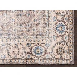 Paloma Brown 2 ft. x 5 ft. Oriental Polyester Area Rug by Abani -Abani Sales brown abani area rugs pal230a 25 40 1000