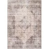 Paloma Brown 2 ft. x 5 ft. Oriental Polyester Area Rug by Abani