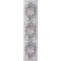 Paloma Brown 5 ft. 3 ft. x 7 ft. 6 in. Oriental Polyester Area Rug by Abani -Abani Sales brown abani area rugs pal280a 5 1f 1000