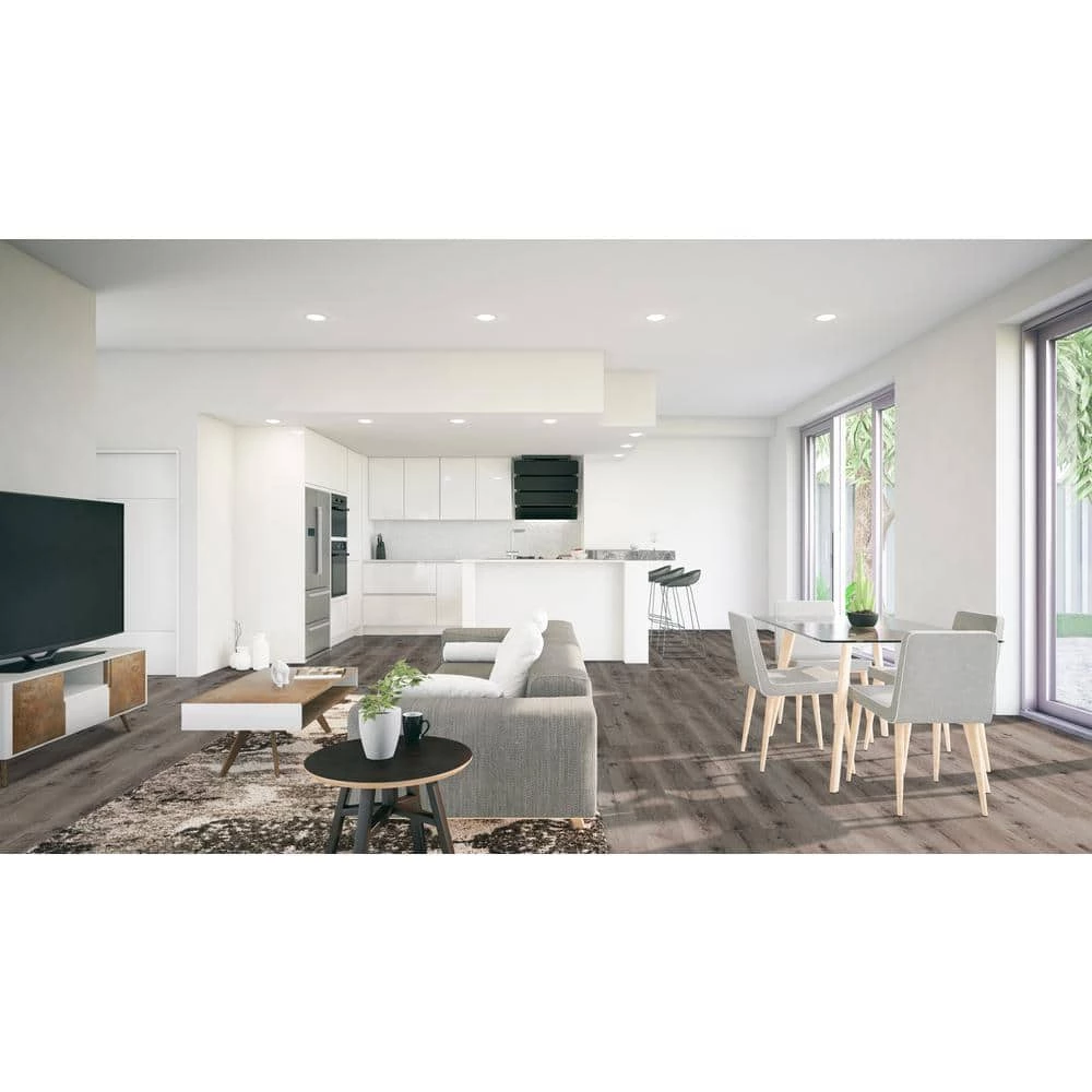 Heritage Centennial Ash 7.13 in. x 48.03 in. Rigid Core Luxury Vinyl Plank Flooring (19.04 sq. ft. / case) by A&A Surfaces 4 Heritage Centennial Ash 7.13 in. x 48.03 in. Rigid Core Luxury Vinyl Plank Flooring (19.04 sq. ft. / case) by A&A Surfaces - Image 2