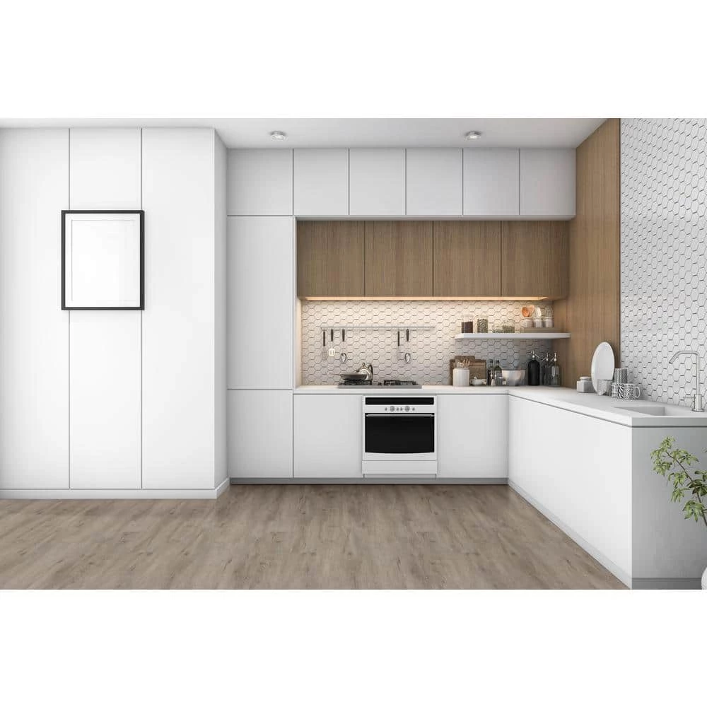 Centennial Prairie 6 in. x 48 in. Glue Down Luxury Vinyl Plank Flooring (36 sq. ft./case) by A&A Surfaces 4 Centennial Prairie 6 in. x 48 in. Glue Down Luxury Vinyl Plank Flooring (36 sq. ft./case) by A&A Surfaces - Image 2