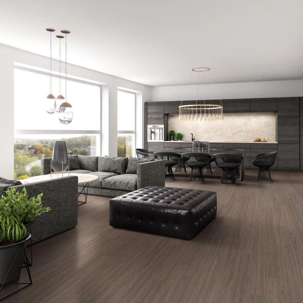 Centennial Washed Elm 6 in. x 48 in. Glue Down Luxury Vinyl Plank Flooring (36 sq. ft. / case) by A&A Surfaces 9 Centennial Washed Elm 6 in. x 48 in. Glue Down Luxury Vinyl Plank Flooring (36 sq. ft. / case) by A&A Surfaces - Image 7