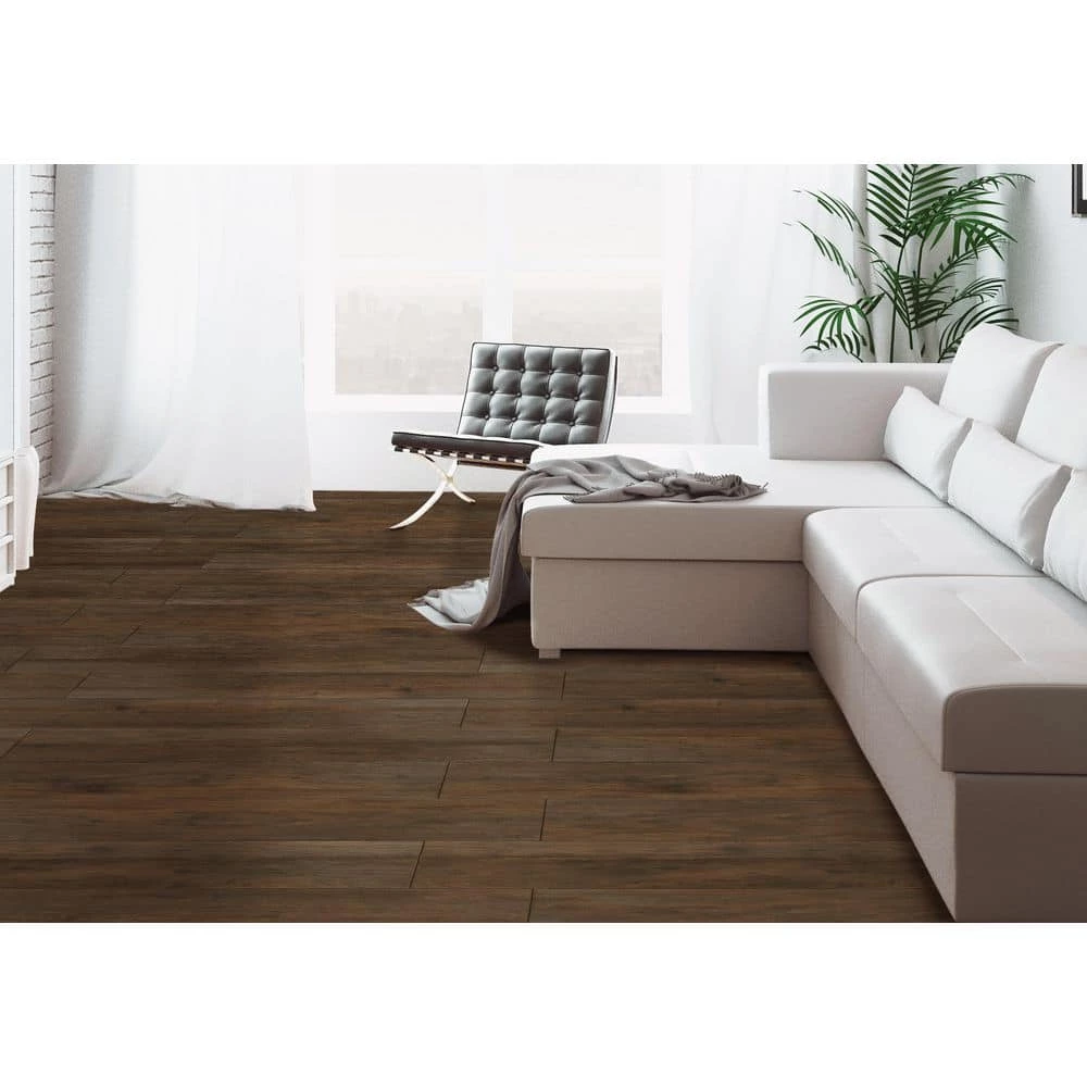 Aubrey Chestnut Grove 9 in. x 60 in. Rigid Core Luxury Vinyl Plank Flooring (22.44 sq. ft./case) by A&A Surfaces 9 Aubrey Chestnut Grove 9 in. x 60 in. Rigid Core Luxury Vinyl Plank Flooring (22.44 sq. ft./case) by A&A Surfaces - Image 7