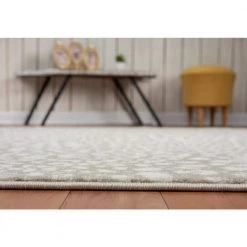 Arto Cream 6 ft. x 9 ft. Abstract Polypropylene Area Rug by Abani -Abani Sales cream abani area rugs art200a 6 1f 1000