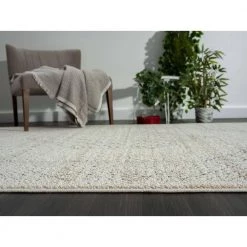 Cabo Cream 4 ft. x 6 ft. Oriental Polypropylene Area Rug by Abani -Abani Sales cream abani area rugs cab110a 4 44 1000