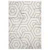 Casa Cream 7 ft. 9 in. x 10 ft. 2 in. Geometric Polypropylene Area Rug by Abani -Abani Sales cream abani area rugs cas190a 8 64 1000