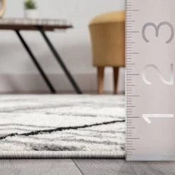 Casa Cream 7 ft. 9 in. x 10 ft. 2 in. Abstract Polypropylene Area Rug by Abani -Abani Sales cream abani area rugs cas200a 8 4f 1000