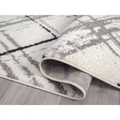 Casa Cream 7 ft. 9 in. x 10 ft. 2 in. Abstract Polypropylene Area Rug by Abani -Abani Sales cream abani area rugs cas200a 8 c3 1000