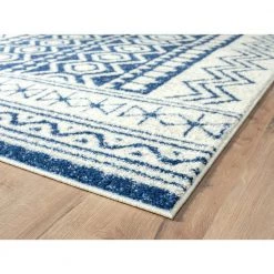 Casa Cream 4 ft. x 6 ft. Geometric Polypropylene Area Rug by Abani -Abani Sales cream abani area rugs cas220a 4 c3 1000