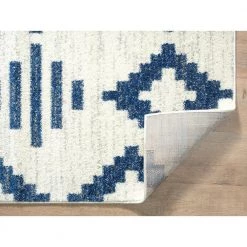 Casa Cream 6 ft. x 9 ft. Geometric Polypropylene Area Rug by Abani -Abani Sales cream abani area rugs cas230a 6 fa 1000