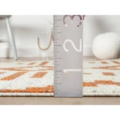 Casa Cream 4 ft. x 6 ft. Geometric Polypropylene Area Rug by Abani -Abani Sales cream abani area rugs cas240a 4 44 1000