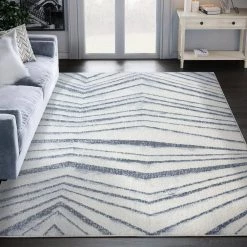 Cruz Cream 6 ft. x 9 ft. Geometric Polypropylene Area Rug by Abani 17 Cruz Cream 6 ft. x 9 ft. Geometric Polypropylene Area Rug by Abani -Abani Sales cream abani area rugs cru100a 6 31 1000