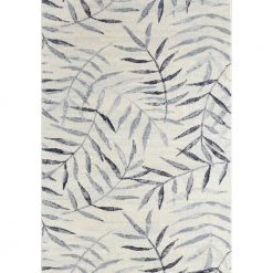 Cruz Cream 6 ft. x 9 ft. Floral Polypropylene Area Rug by Abani