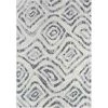 Cruz Cream 4 ft. x 6 ft. Geometric Polypropylene Area Rug by Abani
