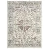 Milas Cream 5 ft. 3 ft. x 7 ft. 6 in. Oriental Polypropylene Area Rug by Abani -Abani Sales cream abani area rugs mil110a 5 64 1000