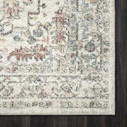 Milas Cream 5 ft. 3 ft. x 7 ft. 6 in. Oriental Polypropylene Area Rug by Abani 12 Milas Cream 5 ft. 3 ft. x 7 ft. 6 in. Oriental Polypropylene Area Rug by Abani -Abani Sales cream abani area rugs mil110a 5 e1 1000