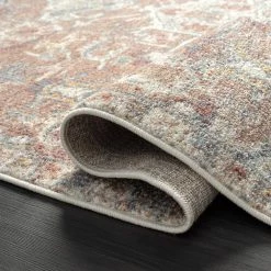 Milas Cream 6 ft. x 9 ft. Oriental Polypropylene Area Rug by Abani -Abani Sales cream abani area rugs mil140a 6 4f 1000