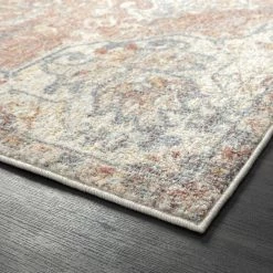 Milas Cream 6 ft. x 9 ft. Oriental Polypropylene Area Rug by Abani -Abani Sales cream abani area rugs mil140a 6 c3 1000