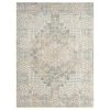 Milas Cream 5 ft. 3 ft. x 7 ft. 6 in. Oriental Polypropylene Area Rug by Abani 2 Milas Cream 5 ft. 3 ft. x 7 ft. 6 in. Oriental Polypropylene Area Rug by Abani -Abani Sales cream abani area rugs mil150a 5 64 1000