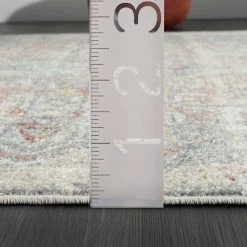 Milas Cream 5 ft. 3 ft. x 7 ft. 6 in. Oriental Polypropylene Area Rug by Abani -Abani Sales cream abani area rugs mil160a 5 44 1000