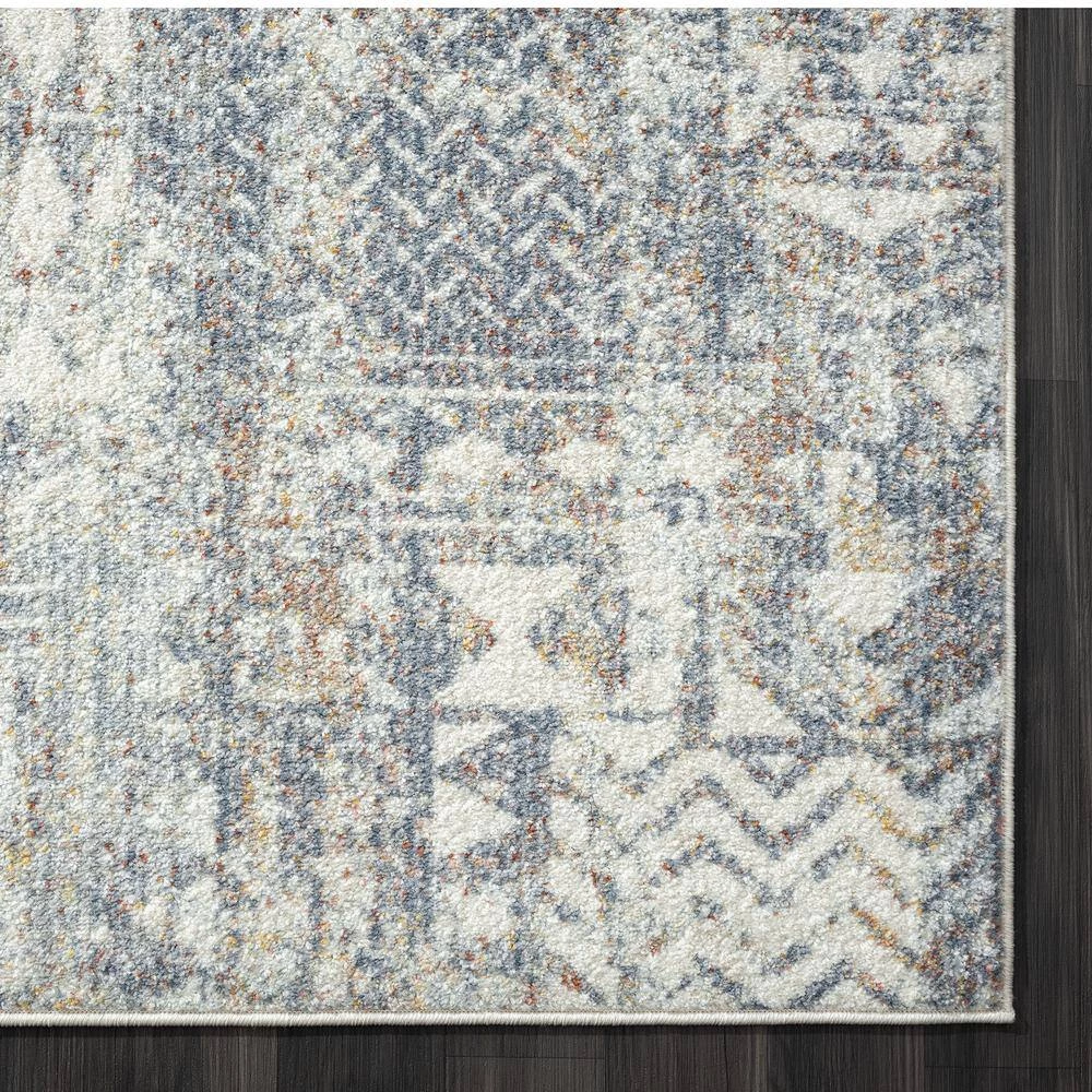 Milas Cream 5 ft. 3 ft. x 7 ft. 6 in. Oriental Polypropylene Area Rug by Abani 4 Milas Cream 5 ft. 3 ft. x 7 ft. 6 in. Oriental Polypropylene Area Rug by Abani - Image 2