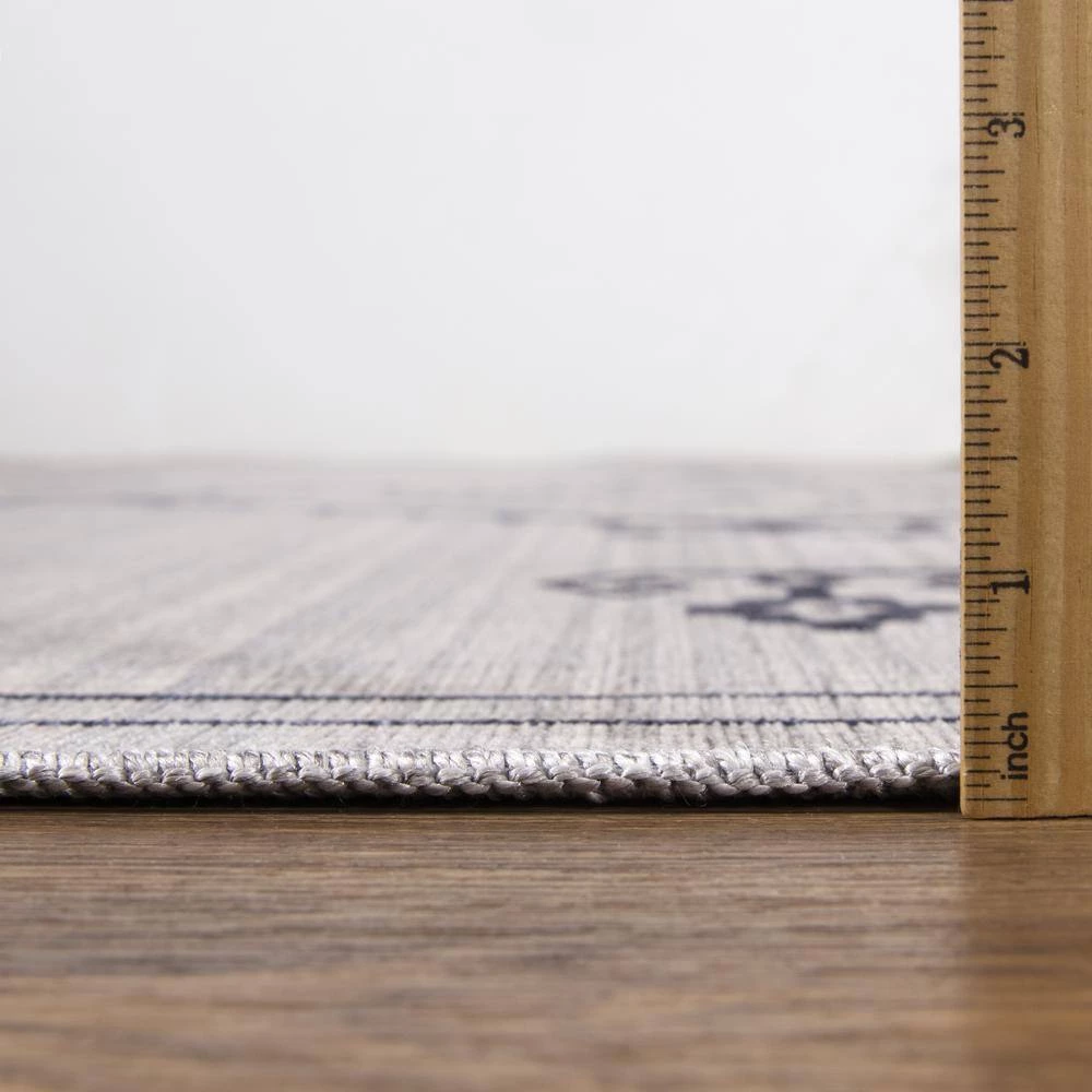 Abani Rugs Molana MOL100A Moroccan Folk Cream 7 ft. 9 in. x 10 ft. 2 in. Area Rug 7 Abani Rugs Molana MOL100A Moroccan Folk Cream 7 ft. 9 in. x 10 ft. 2 in. Area Rug - Image 5