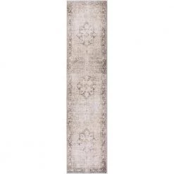 Paloma Cream 6 ft. x 9 ft. Oriental Polyester Area Rug by Abani -Abani Sales cream abani area rugs pal220a 6 1f 1000