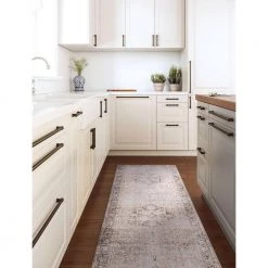 Paloma Cream 6 ft. x 9 ft. Oriental Polyester Area Rug by Abani -Abani Sales cream abani area rugs pal220a 6 44 1000