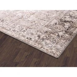 Paloma Cream 6 ft. x 9 ft. Oriental Polyester Area Rug by Abani -Abani Sales cream abani area rugs pal220a 6 4f 1000
