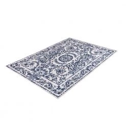 Abani Rugs Parker PAR110A Cream 5 ft. 3 in. x 7 ft. 6 in. Floral Medallion Rug 11 Abani Rugs Parker PAR110A Cream 5 ft. 3 in. x 7 ft. 6 in. Floral Medallion Rug -Abani Sales cream abani area rugs par110a 5 4f 1000