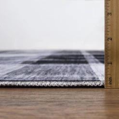 Abani Rugs PAR130A Parker Plaid Cream 7 ft. 9 in. x 10 ft. 2 in. Area Rug -Abani Sales cream abani area rugs par130a 8 1f 1000