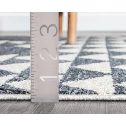 Tulum Cream 6 ft. x 9 ft. Geometric Polypropylene Area Rug by Abani -Abani Sales cream abani area rugs tul110a 6 1f 1000