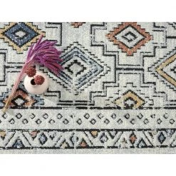 Venus Cream 6 ft. x 9 ft. Oriental Polypropylene Area Rug by Abani -Abani Sales cream abani area rugs vns150a 6 1f 1000