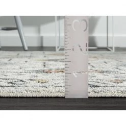 Venus Cream 6 ft. x 9 ft. Oriental Polypropylene Area Rug by Abani -Abani Sales cream abani area rugs vns150a 6 76 1000