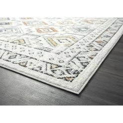 Venus Cream 6 ft. x 9 ft. Oriental Polypropylene Area Rug by Abani -Abani Sales cream abani area rugs vns150a 6 c3 1000