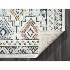 Venus Cream 6 ft. x 9 ft. Oriental Polypropylene Area Rug by Abani -Abani Sales cream abani area rugs vns150a 6 fa 1000