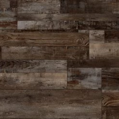 Dunhill 8.98 in. W x 60 in. L Driftwood Rigid Core Click Lock Luxury Vinyl Plank Flooring (18.7 sq. ft./case) by A&A Surfaces