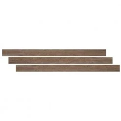 Edwards Oak 1/4 in. T x 1-3/4 in. W x 94 in. L Luxury Vinyl End Cap Molding by A&A Surfaces -Abani Sales edwards oak a a surfaces vinyl trim vtthddevoak ec 66 1000