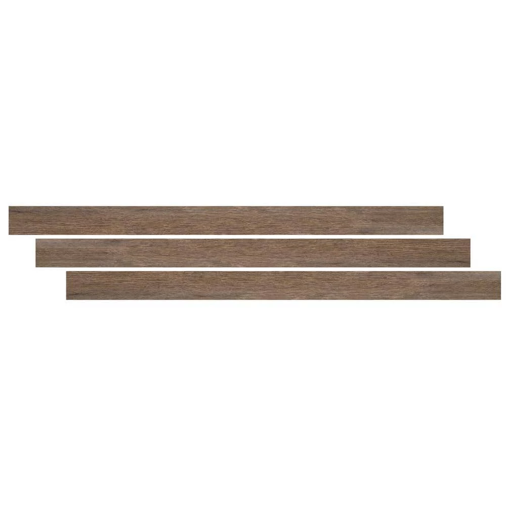 Forrest Brown 0.25 in. T x 1.77 in. W x 94 in. L Luxury Vinyl Stair Nose Molding by A&A Surfaces 6 Forrest Brown 0.25 in. T x 1.77 in. W x 94 in. L Luxury Vinyl Stair Nose Molding by A&A Surfaces - Image 4