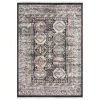 Azure Grey 5 ft. 3 in. x 7 ft. 6 in. Oriental Polyester Area Rug by Abani -Abani Sales grey abani area rugs azr280a 5 64 1000