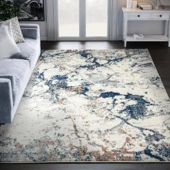 Casa Grey 6 ft. x 9 ft. Abstract Polypropylene Area Rug by Abani 13 Casa Grey 6 ft. x 9 ft. Abstract Polypropylene Area Rug by Abani -Abani Sales grey abani area rugs cas170a 6 31 1000
