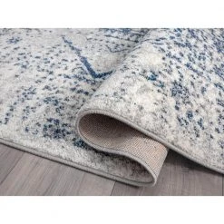 Casa Grey 7 ft. 9 in. x 10 ft. 2 in. Distressed Polypropylene Area Rug by Abani -Abani Sales grey abani area rugs cas180a 8 c3 1000