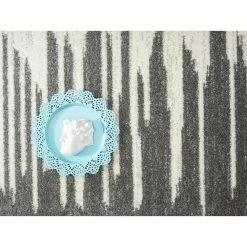 Casa Grey 4 ft. x 6 ft. Geometric Polypropylene Area Rug by Abani -Abani Sales grey abani area rugs cas270a 4 1f 1000